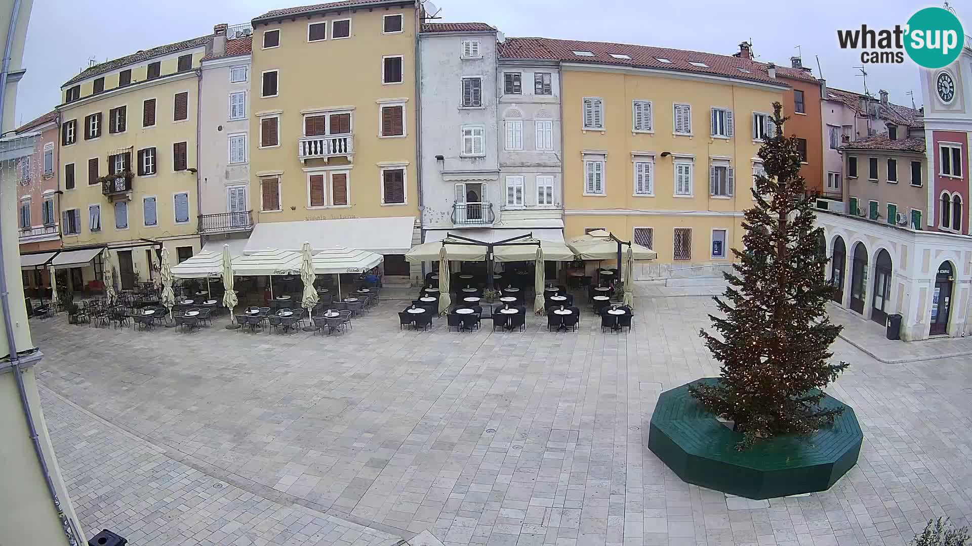 Webcam Rovigno Centro – Piazza Centrale