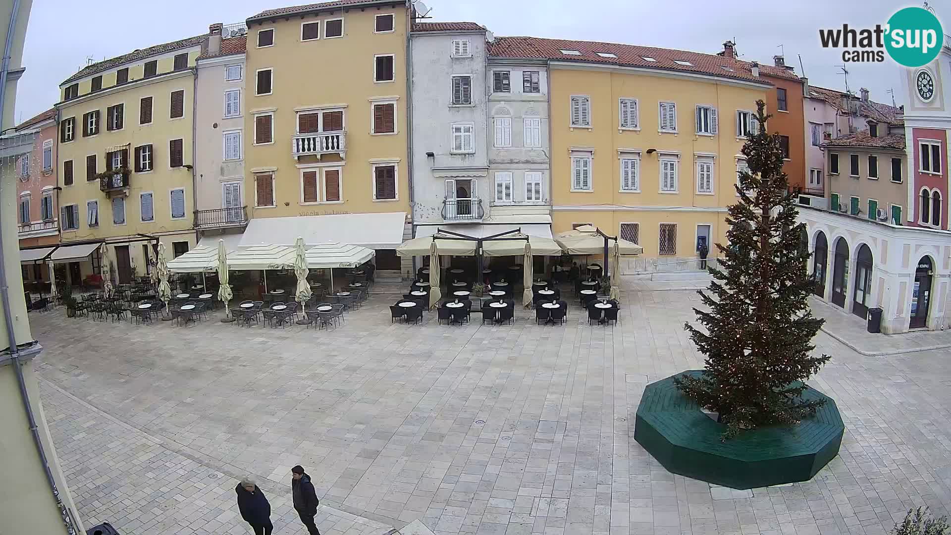 Webcam Rovinj Center – Plaza Principal