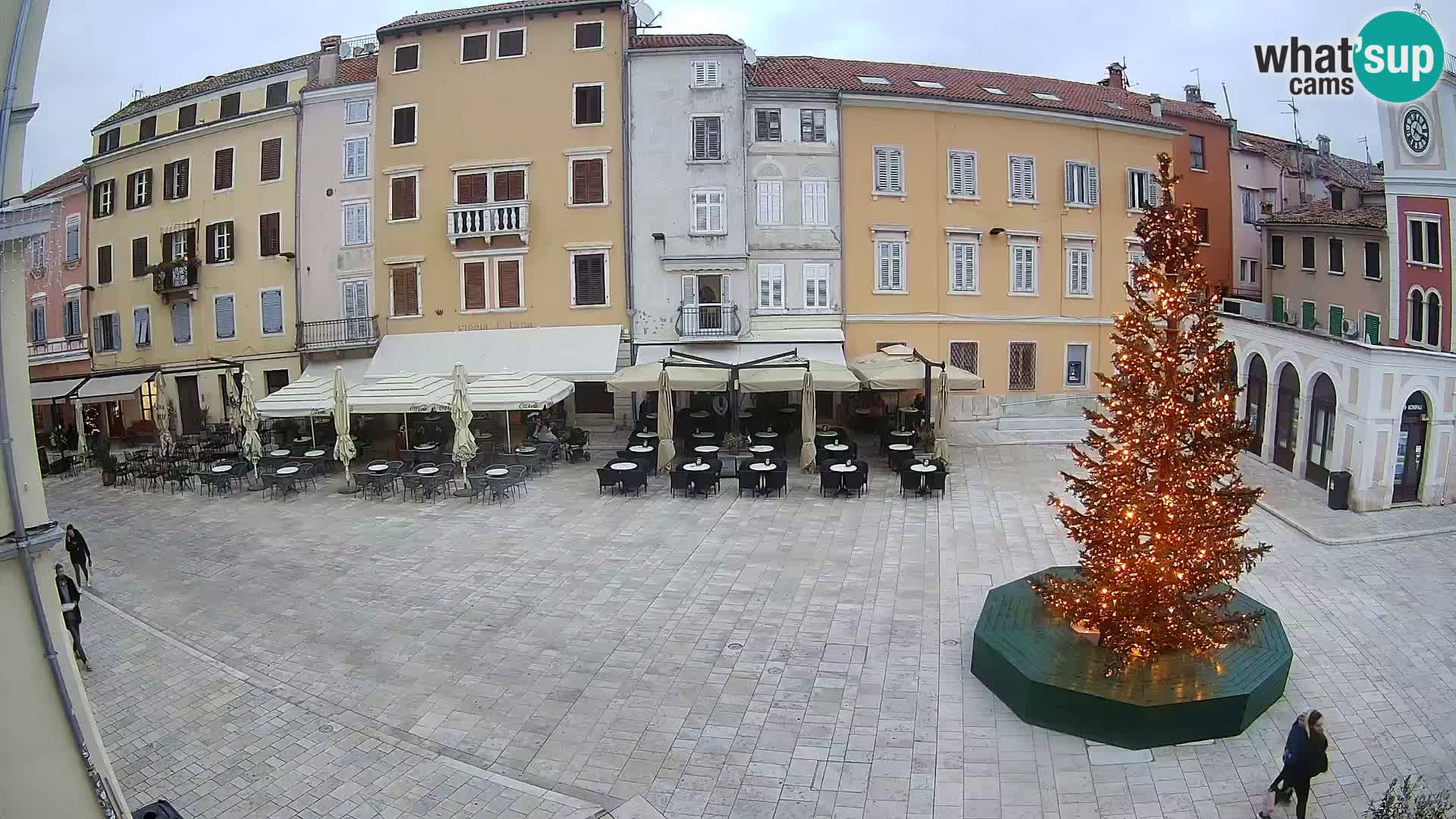 Webcam Rovinj Center – Plaza Principal