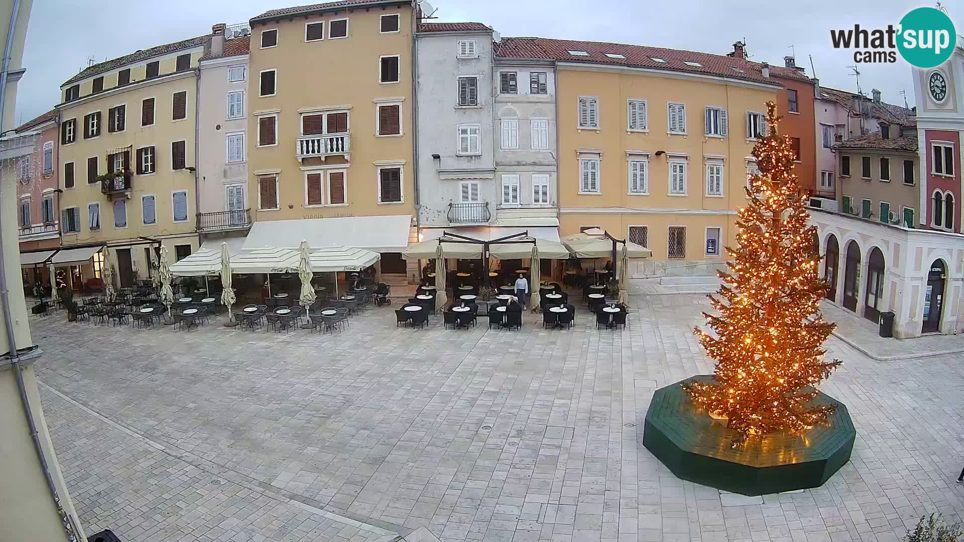 Rovinj Center Webcam – Main Square