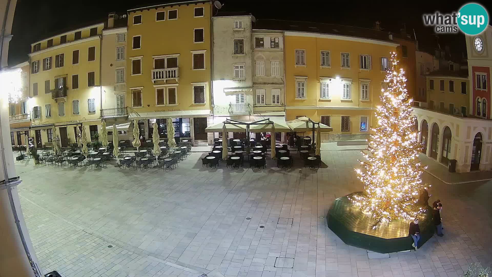 Webcam Rovinj Zentrum – Hauptplatz in Echtzeit