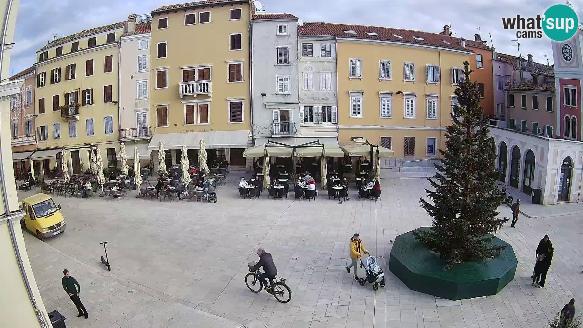 Webcam Rovinj Center – Plaza Principal