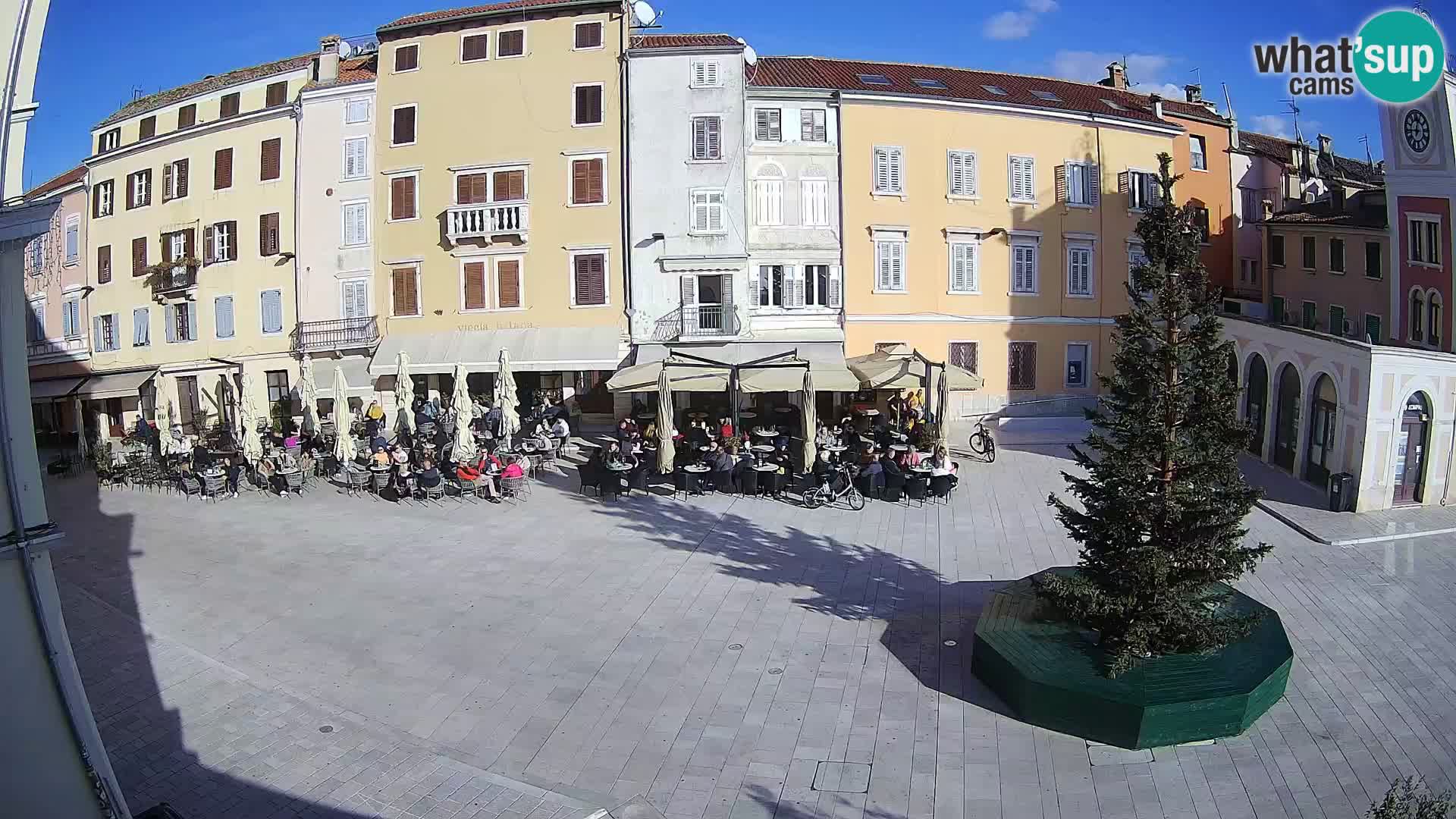 Rovinj Center Webcam – Main Square