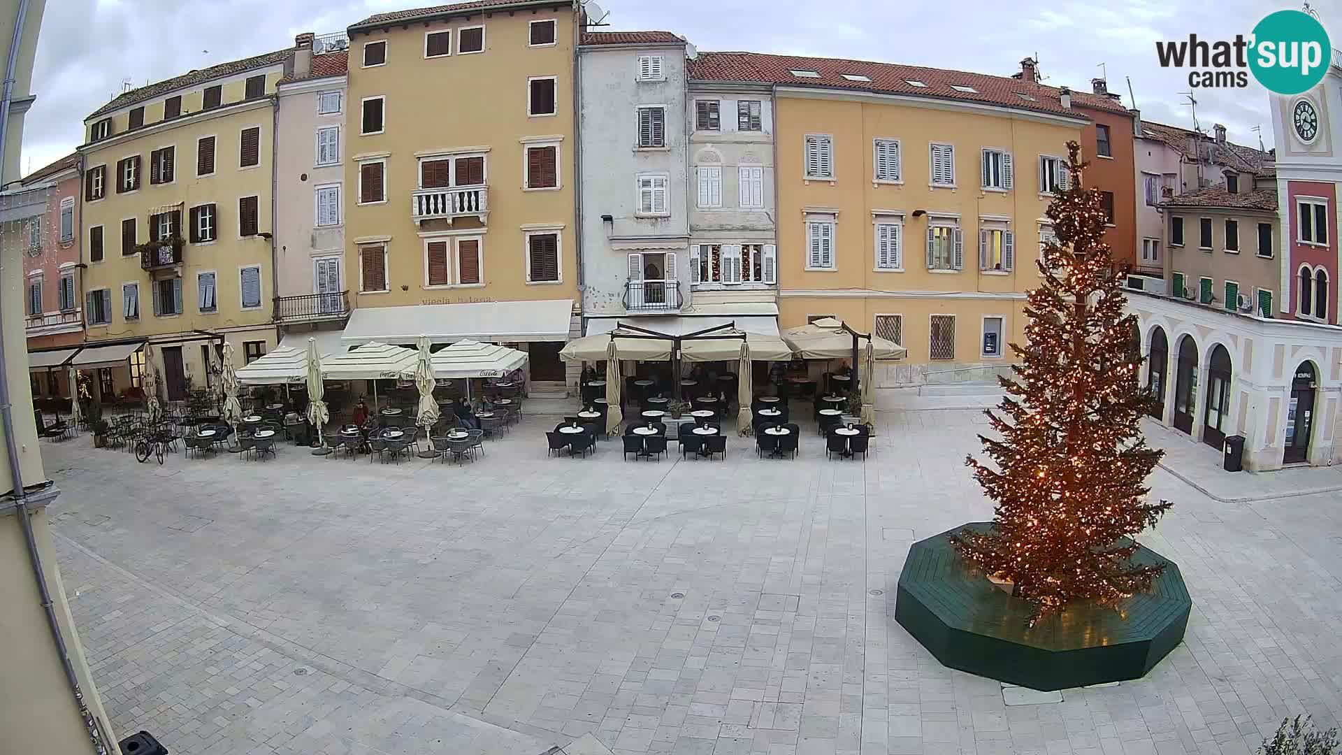Webcam Rovinj Centar – glavni trg