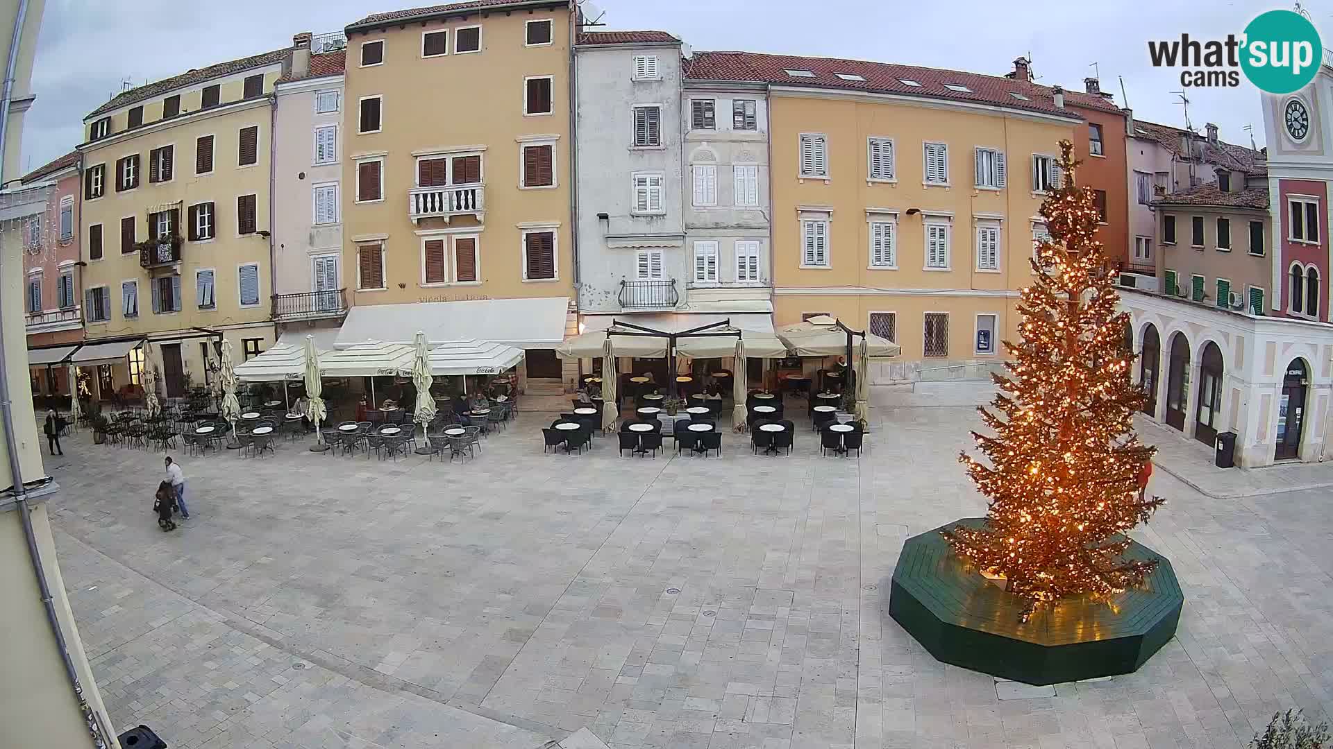 Webcam Rovinj Centar – glavni trg