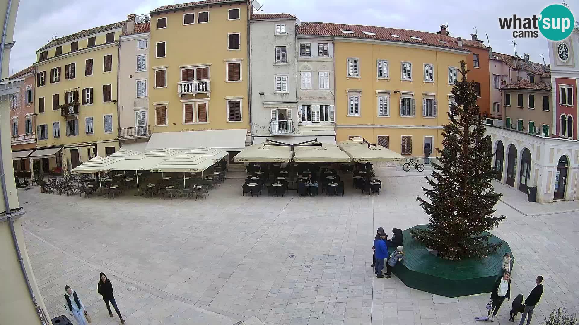 Webcam Rovinj Centre – Place Principale