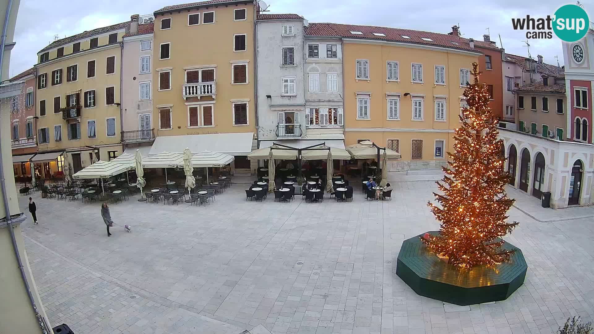 Webcam Rovinj Centre – Place Principale