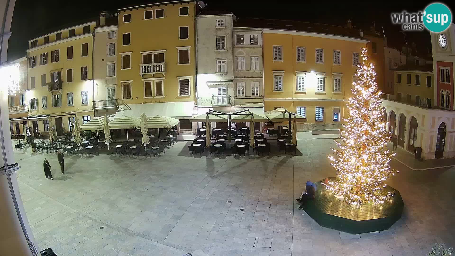Webcam Rovinj Center – Plaza Principal