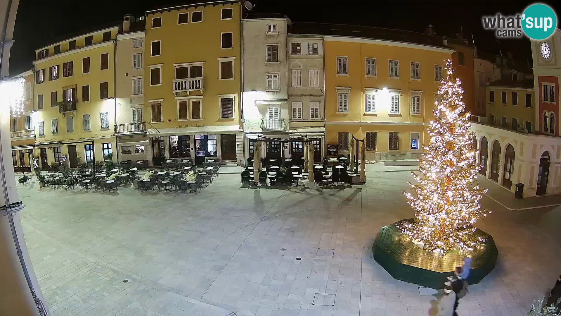 Webcam Rovinj Zentrum – Hauptplatz in Echtzeit