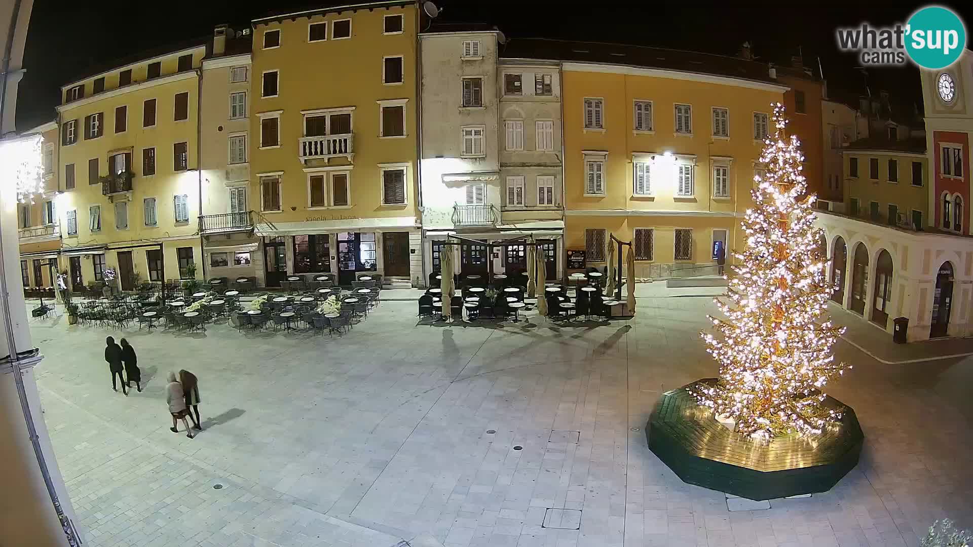 Webcam Rovinj Zentrum – Hauptplatz in Echtzeit