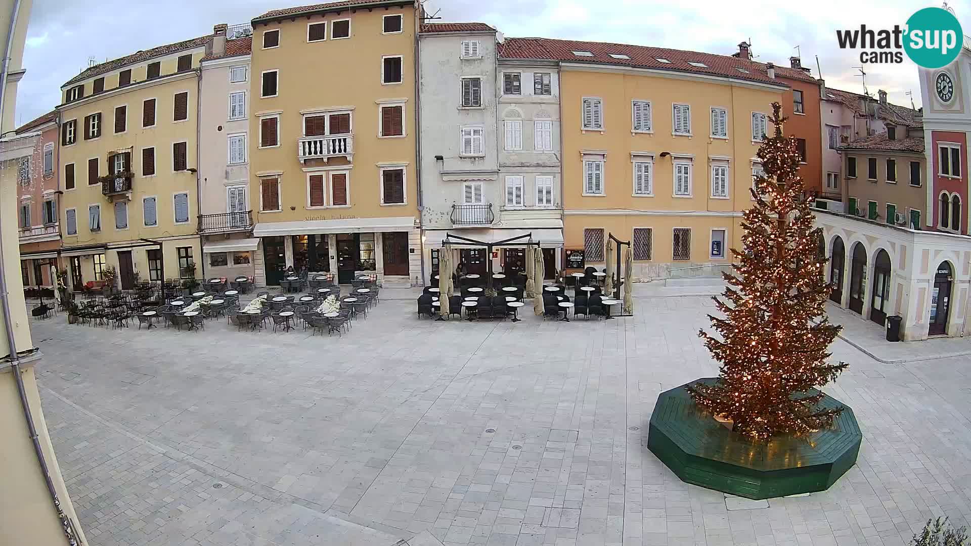 Webcam Rovinj Centre – Place Principale