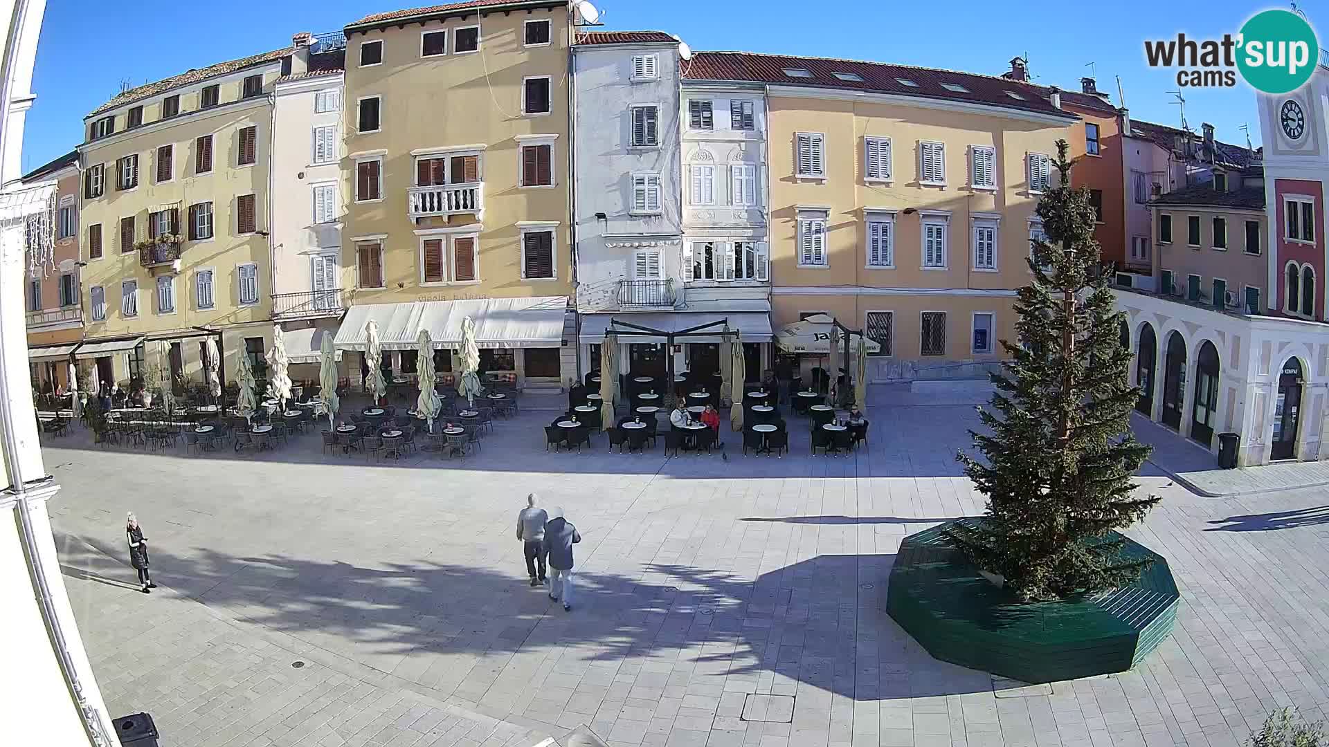 Webcam Rovinj Center – Plaza Principal