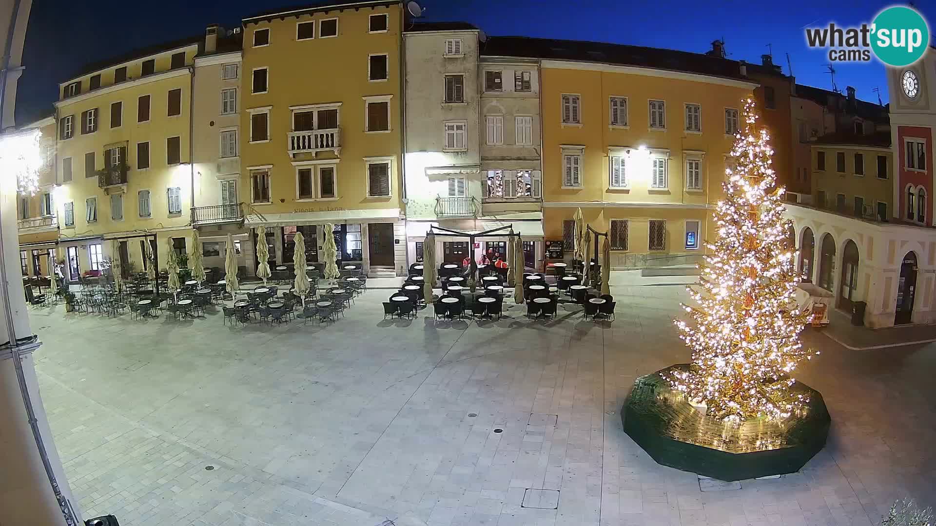 Webcam Rovinj Center – Plaza Principal