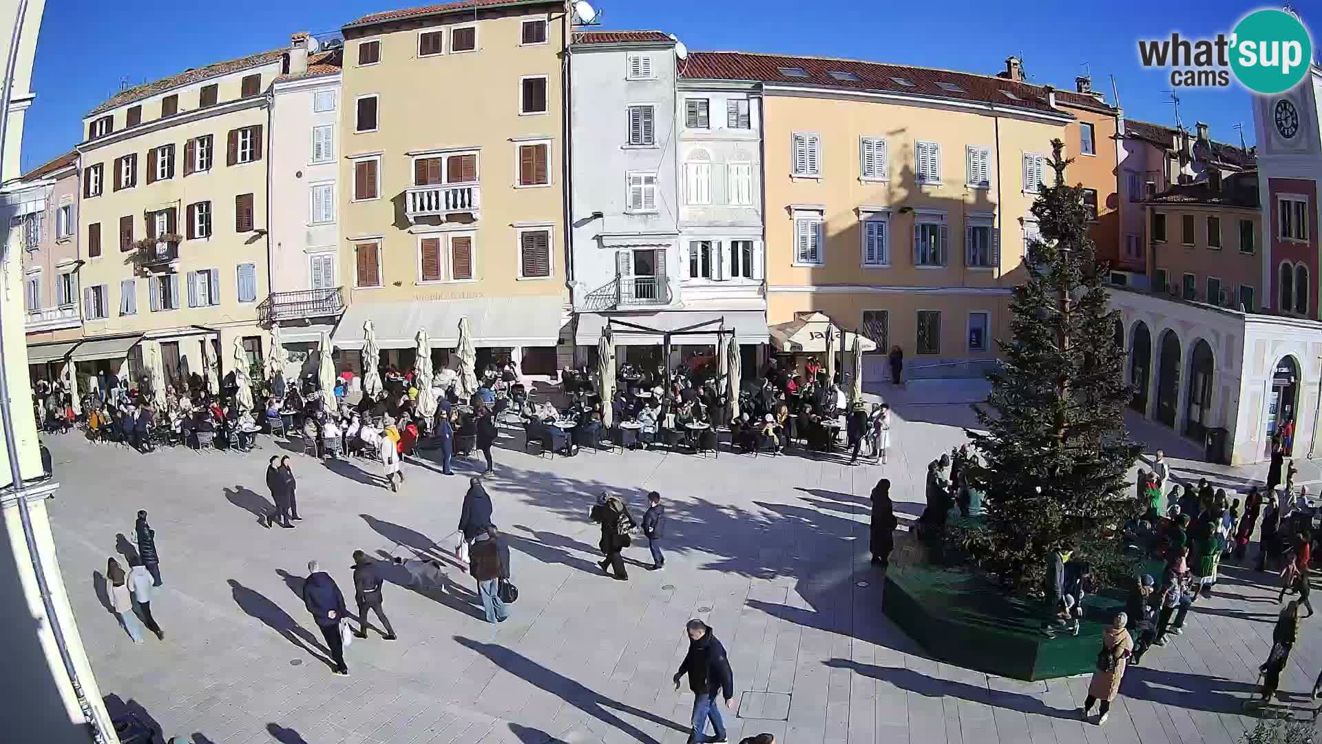 Webcam Rovinj Centre – Place Principale