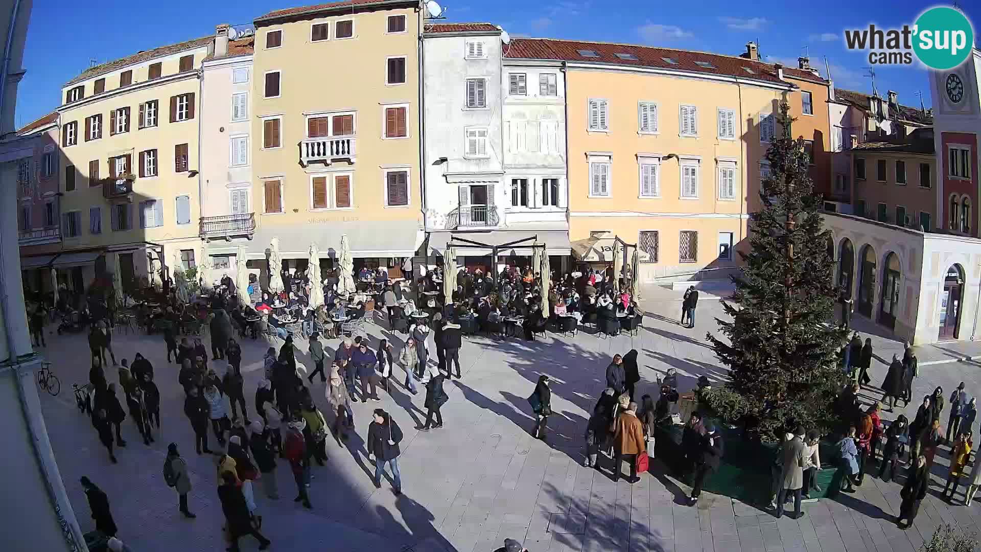 Webcam Rovinj Centre – Place Principale