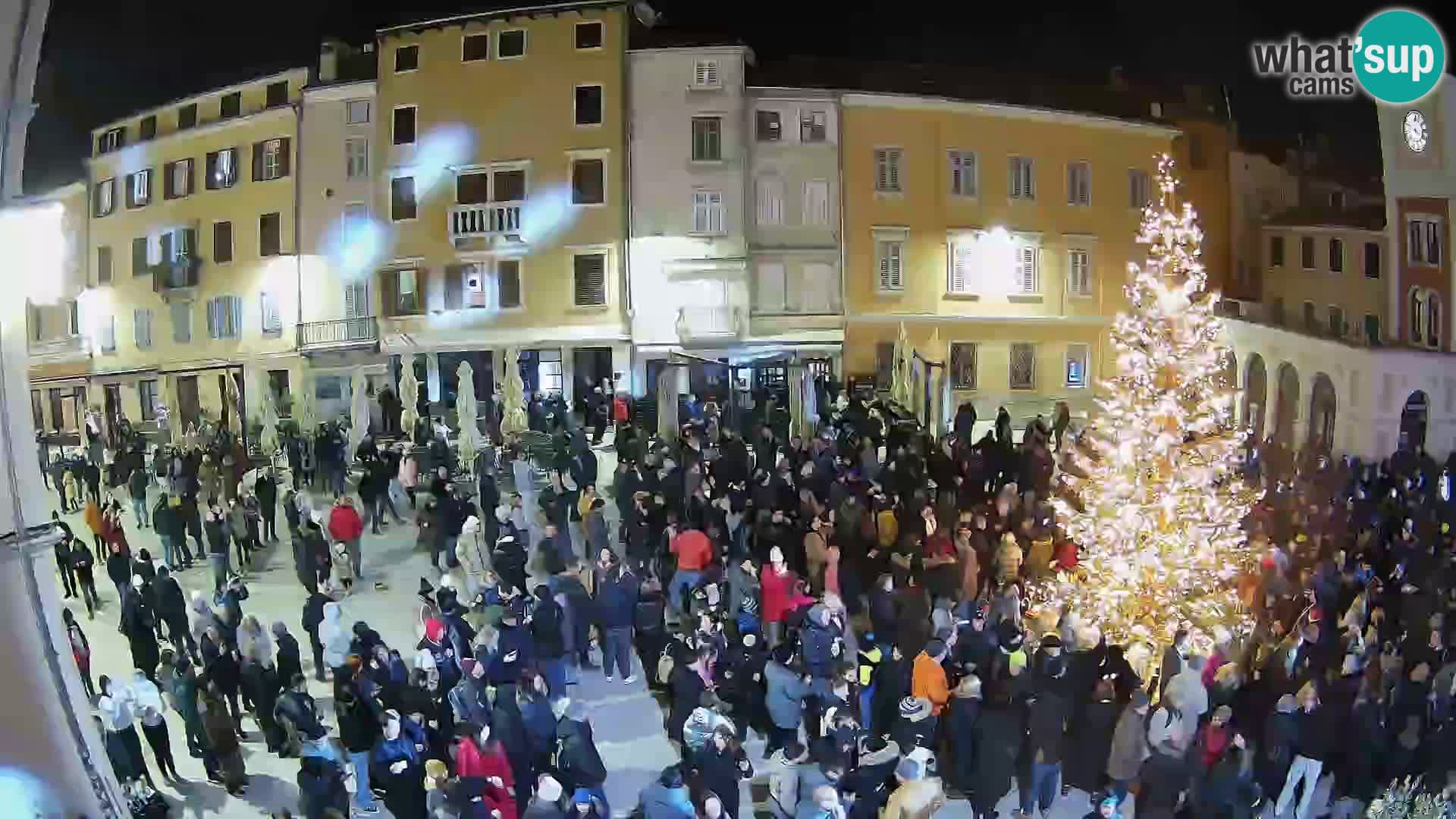 Webcam Rovinj Center – Plaza Principal