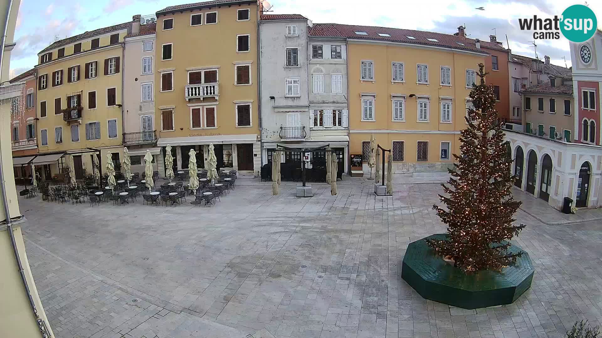 Webcam Rovinj Center – Plaza Principal