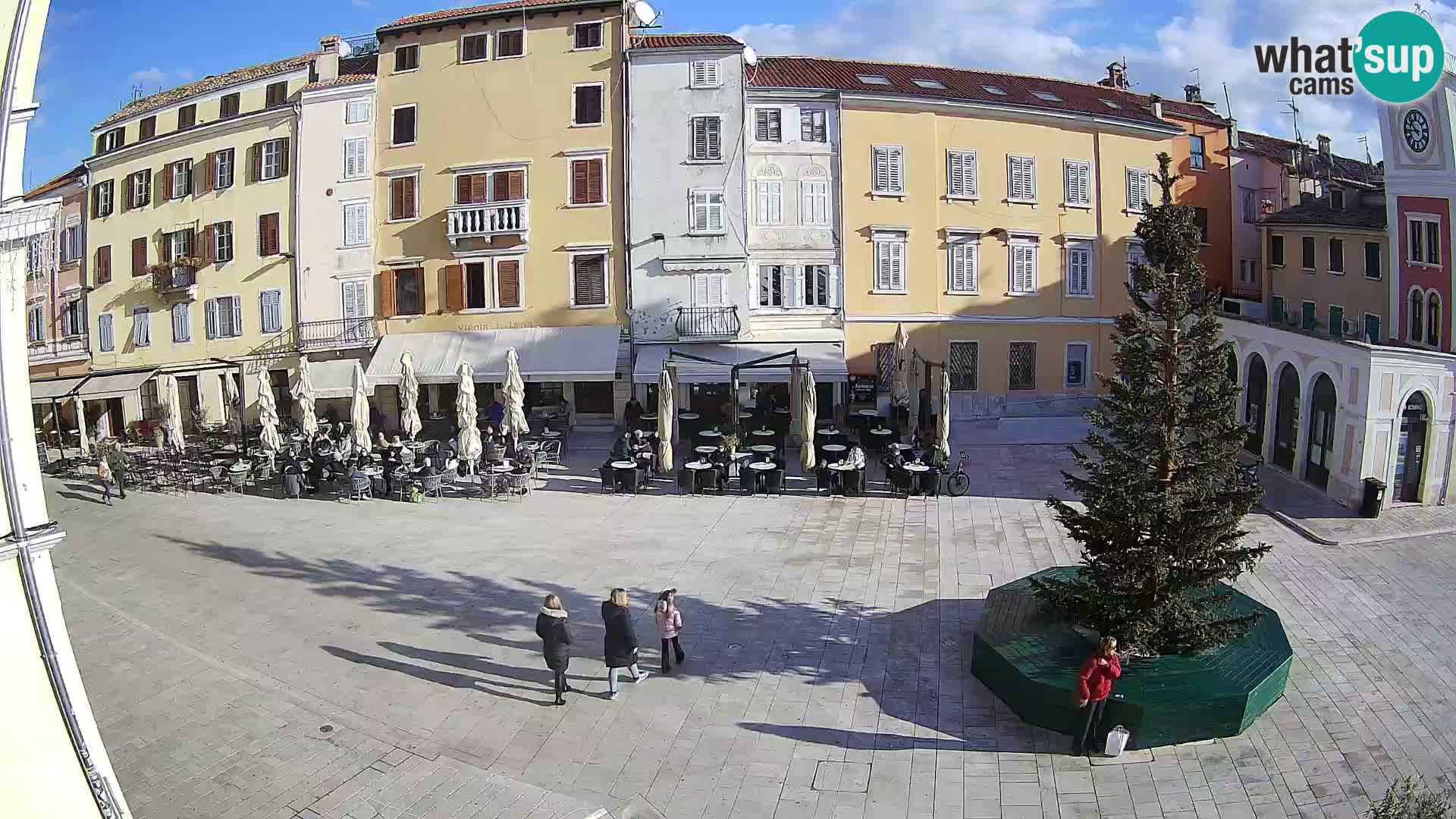 Webcam Rovigno Centro – Piazza Centrale