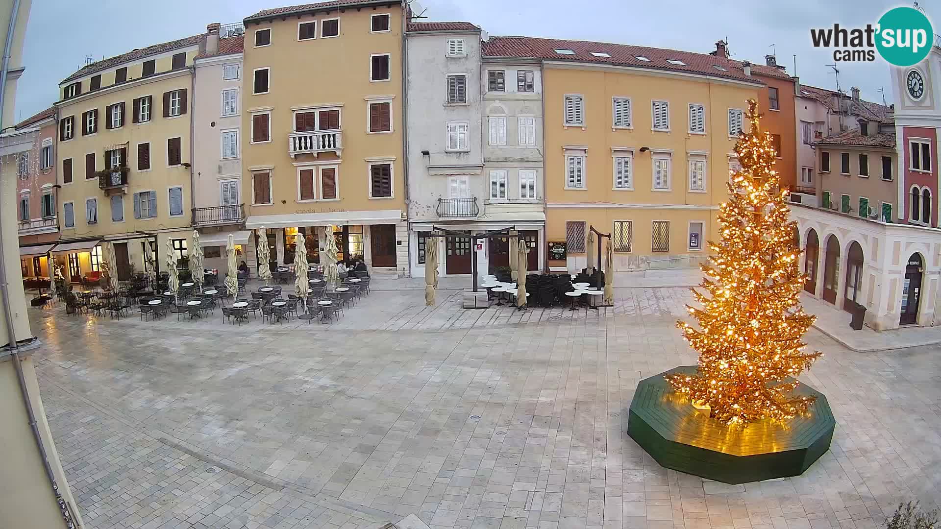 Rovinj Center Webcam – Main Square