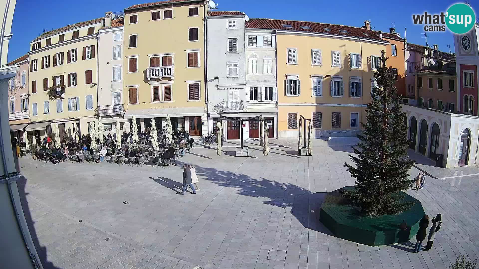 Rovinj Center Webcam – Main Square