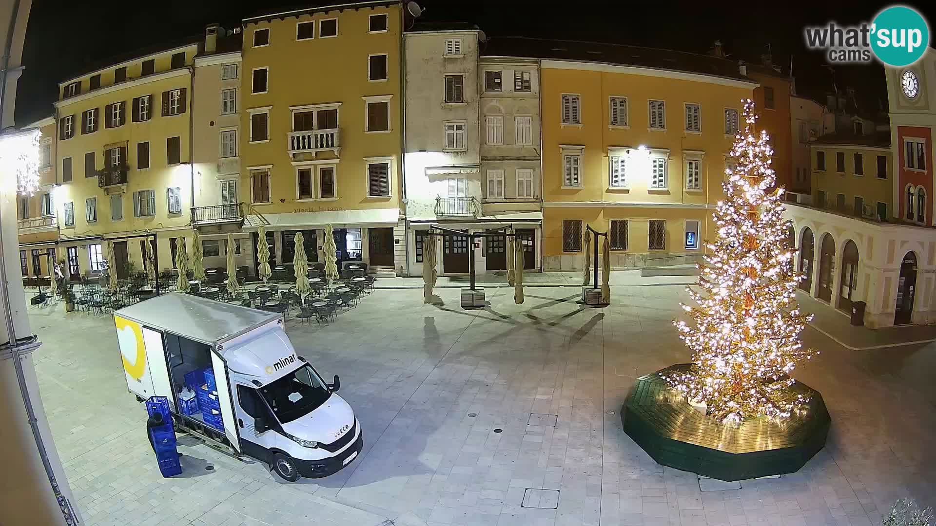 Webcam Rovinj Center – Plaza Principal