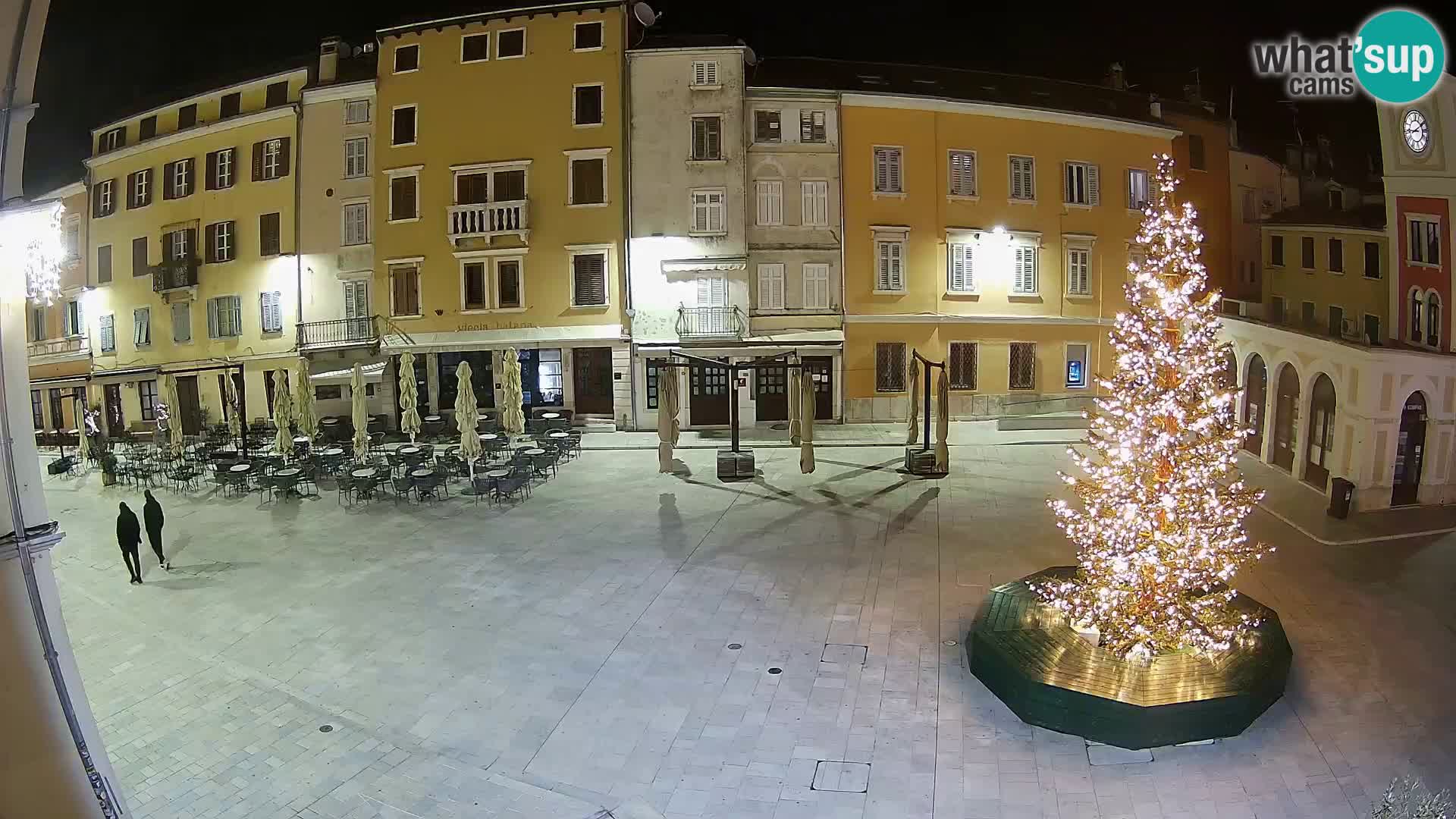 Webcam Rovinj Zentrum – Hauptplatz in Echtzeit