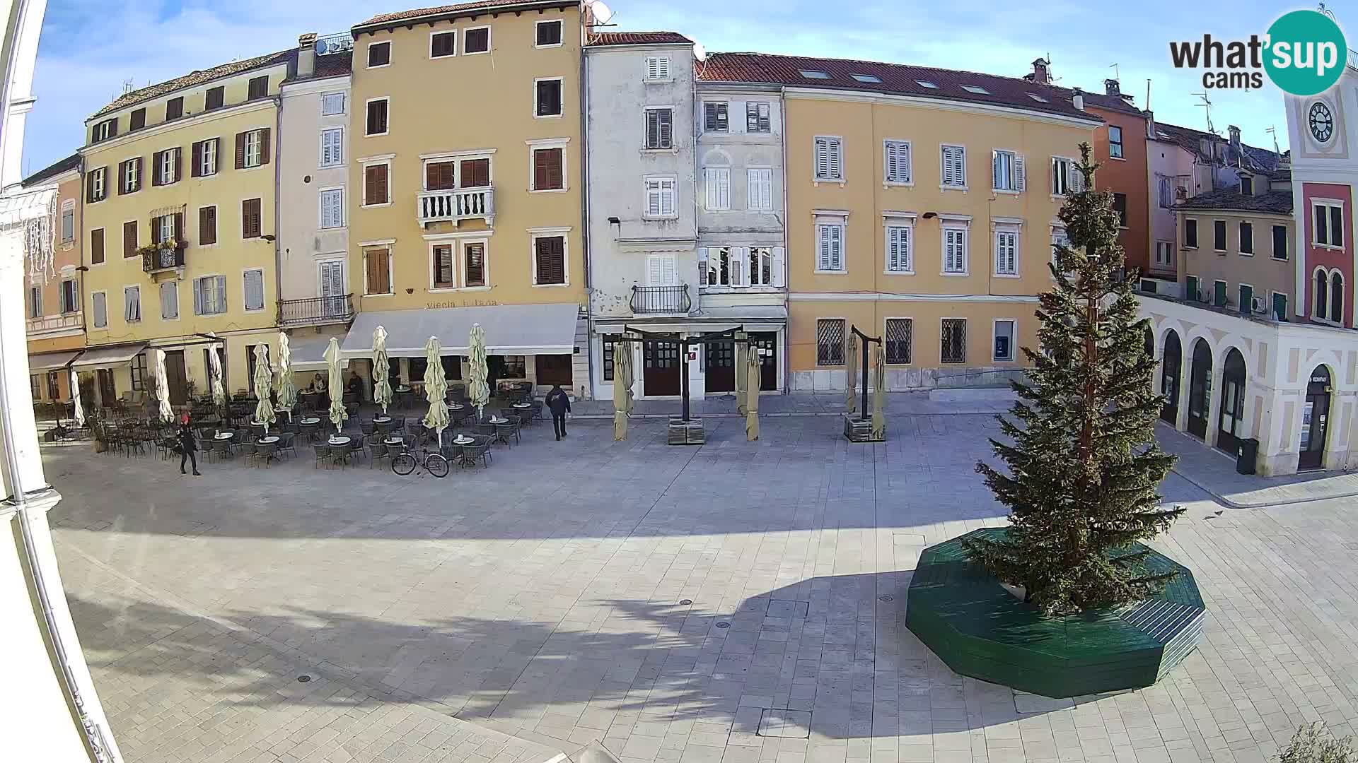 Webcam Rovinj Center – Plaza Principal