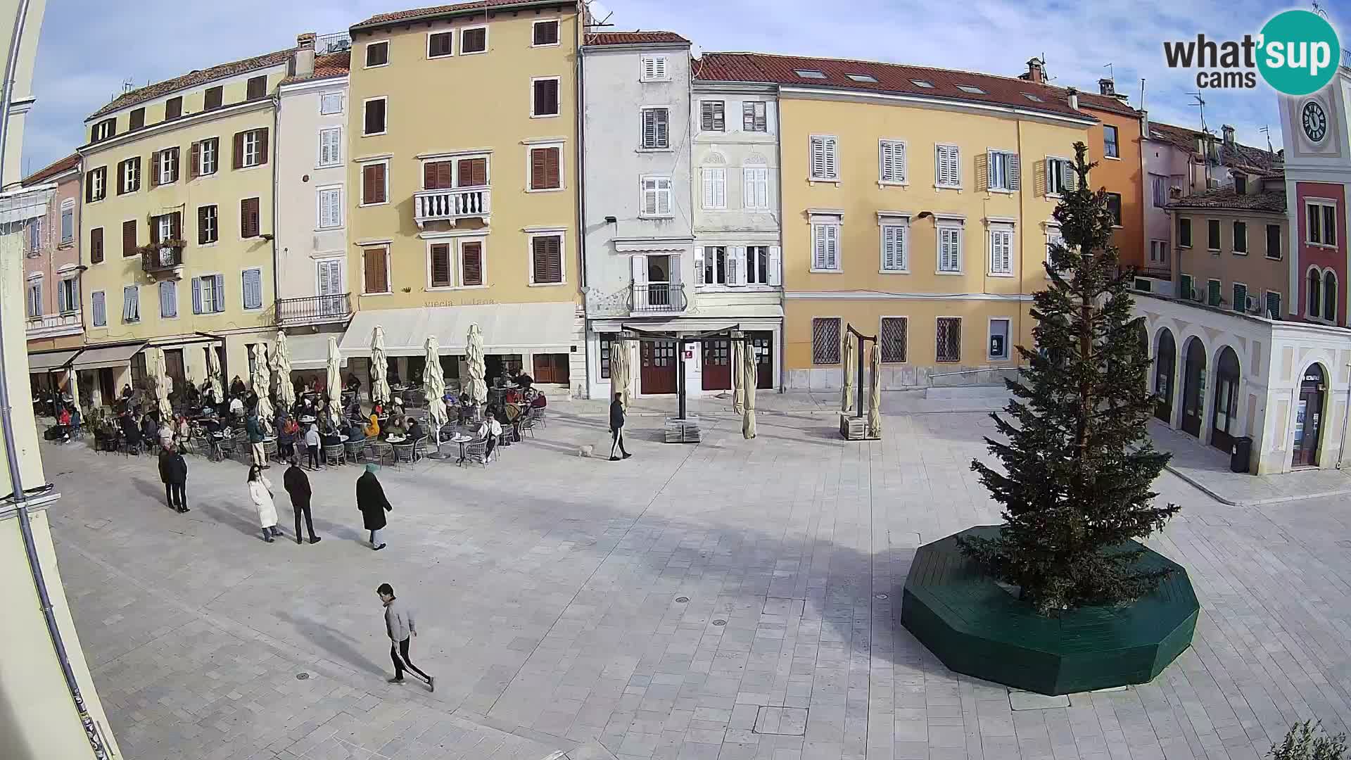 Webcam Rovinj Centre – Place Principale