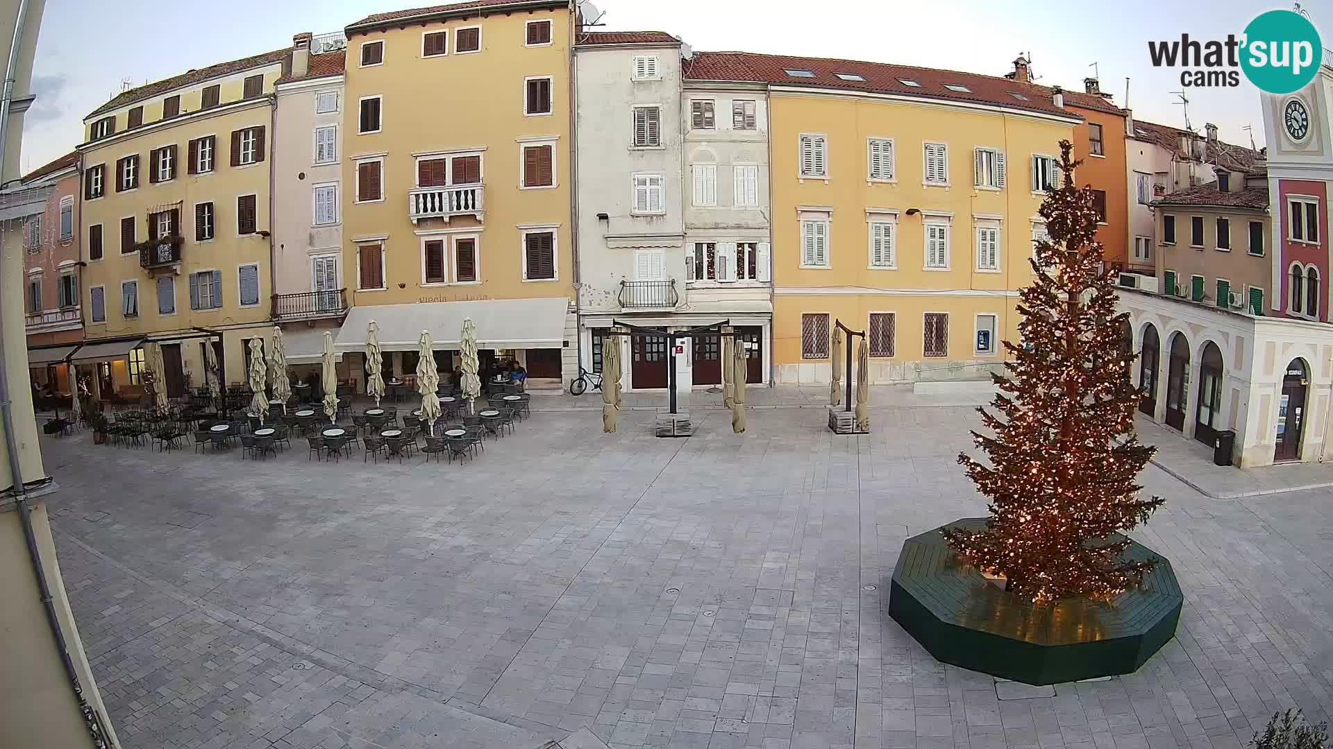 Webcam Rovinj Center – Plaza Principal