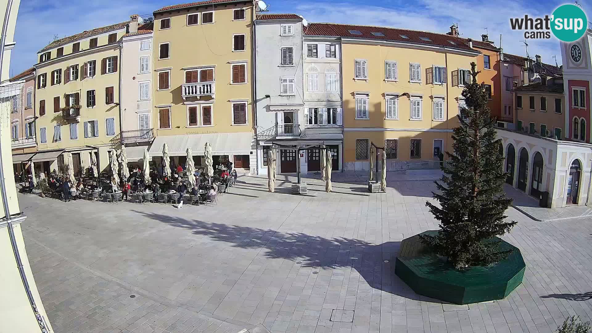 Webcam Rovinj Centar – glavni trg
