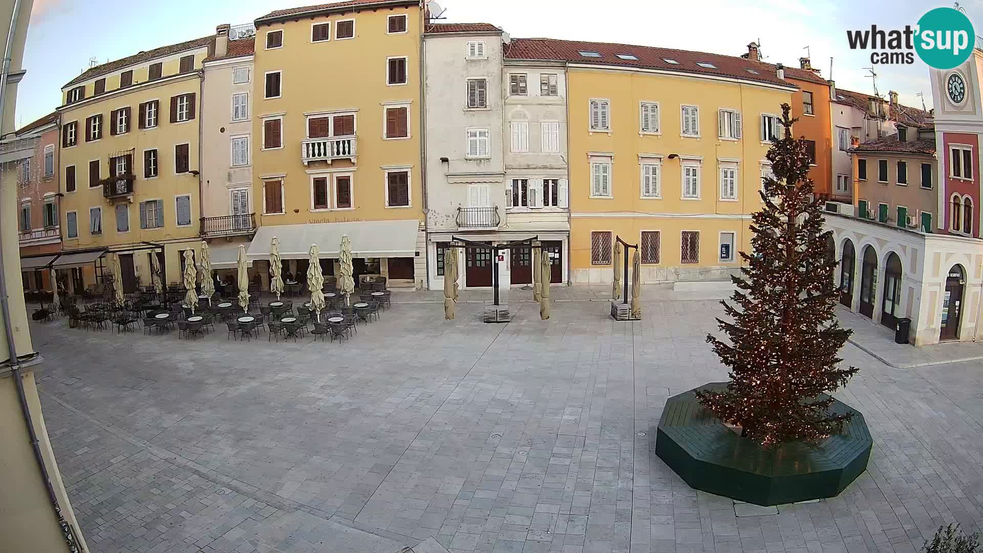 Webcam Rovinj Center – Plaza Principal