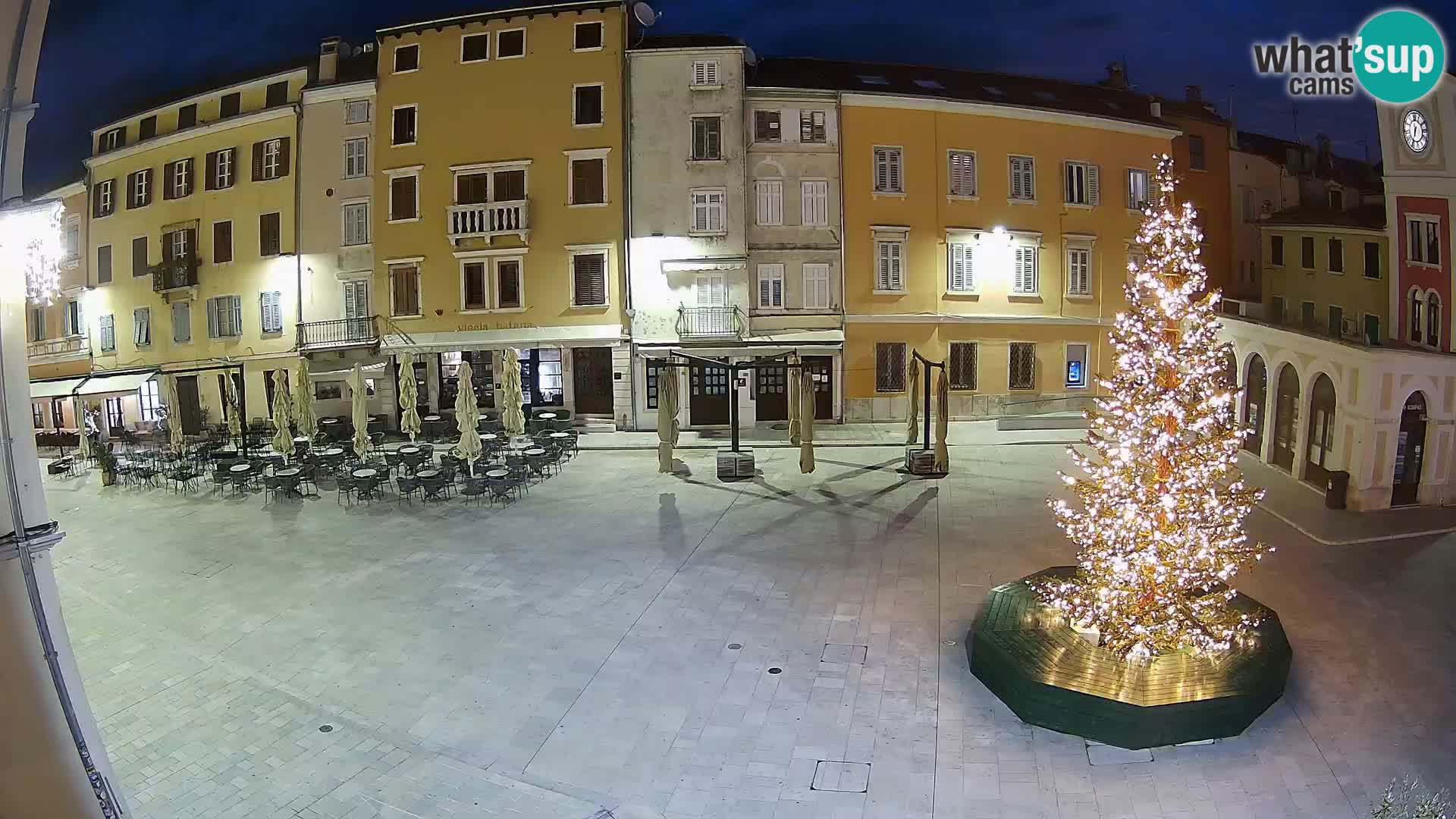 Webcam Rovinj Zentrum – Hauptplatz in Echtzeit