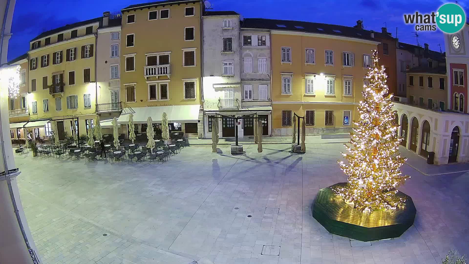 Webcam Rovinj Center – Plaza Principal