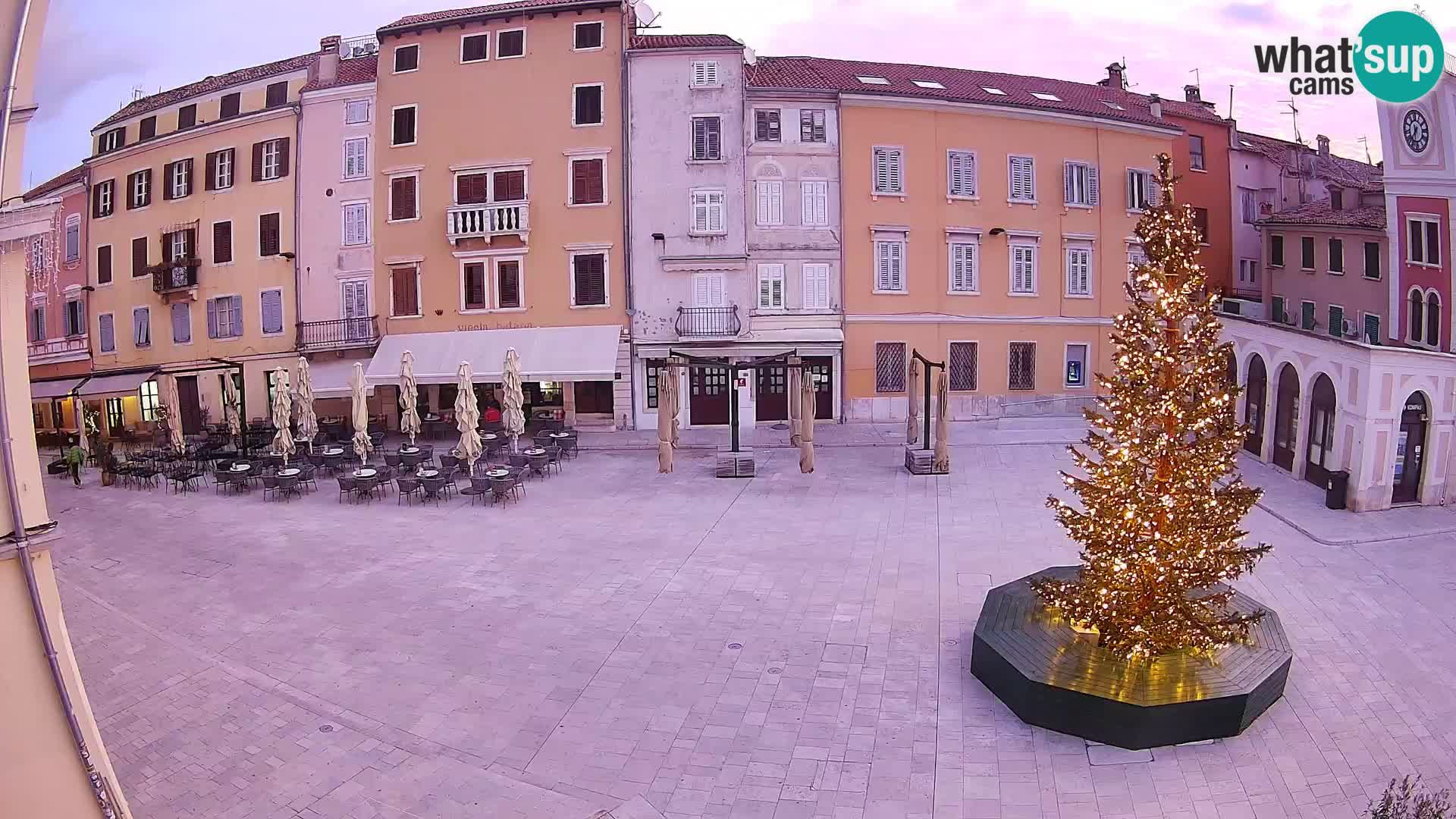 Webcam Rovinj Center – Plaza Principal