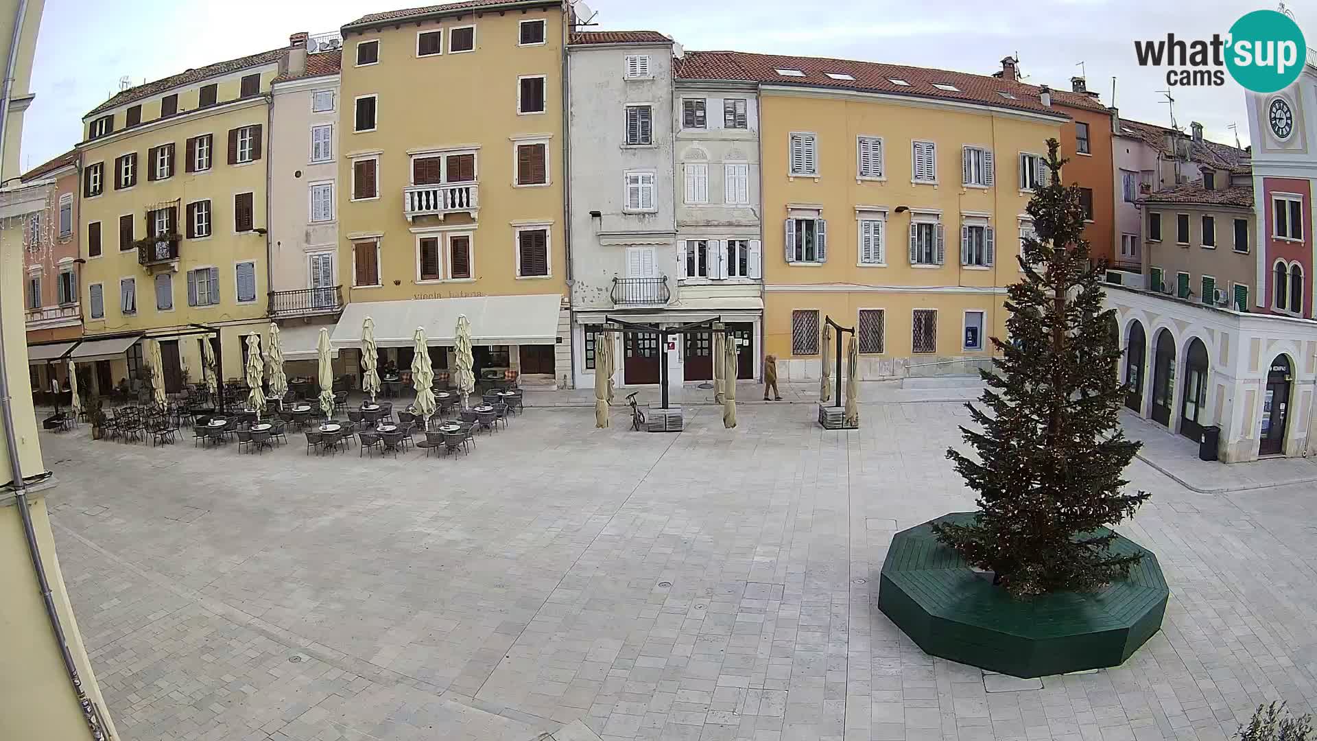 Webcam Rovinj Center – Plaza Principal