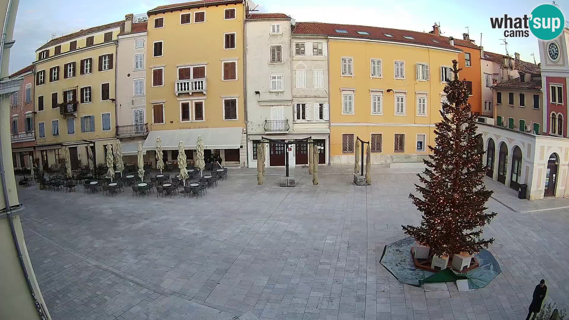 Webcam Rovinj Center – Plaza Principal
