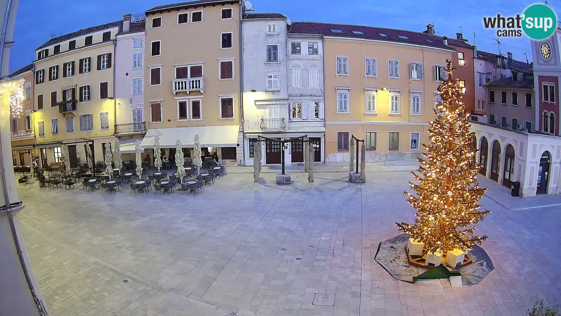 Webcam Rovinj Centar – glavni trg