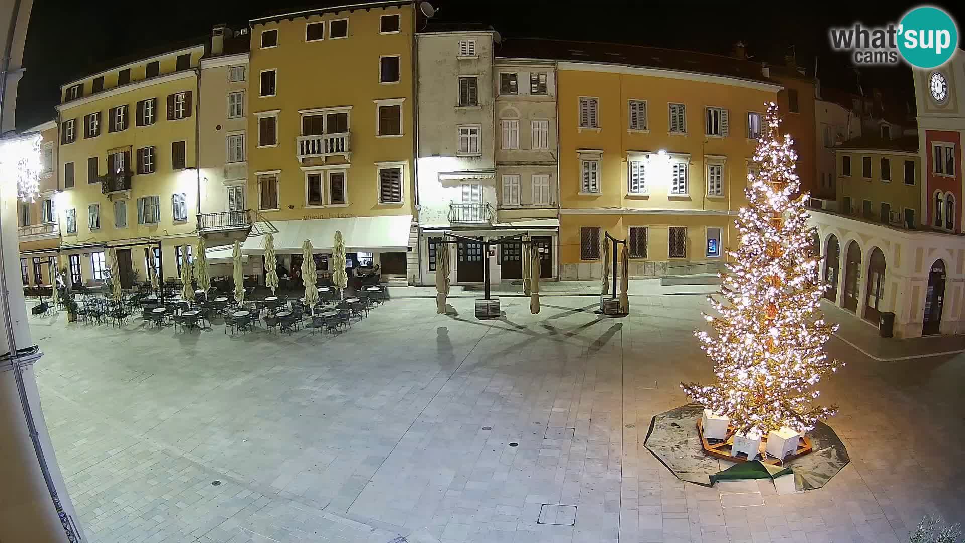 Webcam Rovinj Center – Plaza Principal