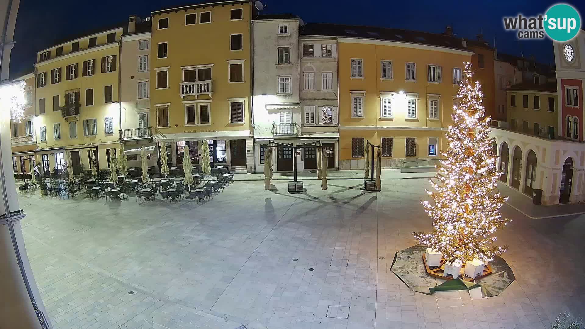 Webcam Rovinj Center – Plaza Principal