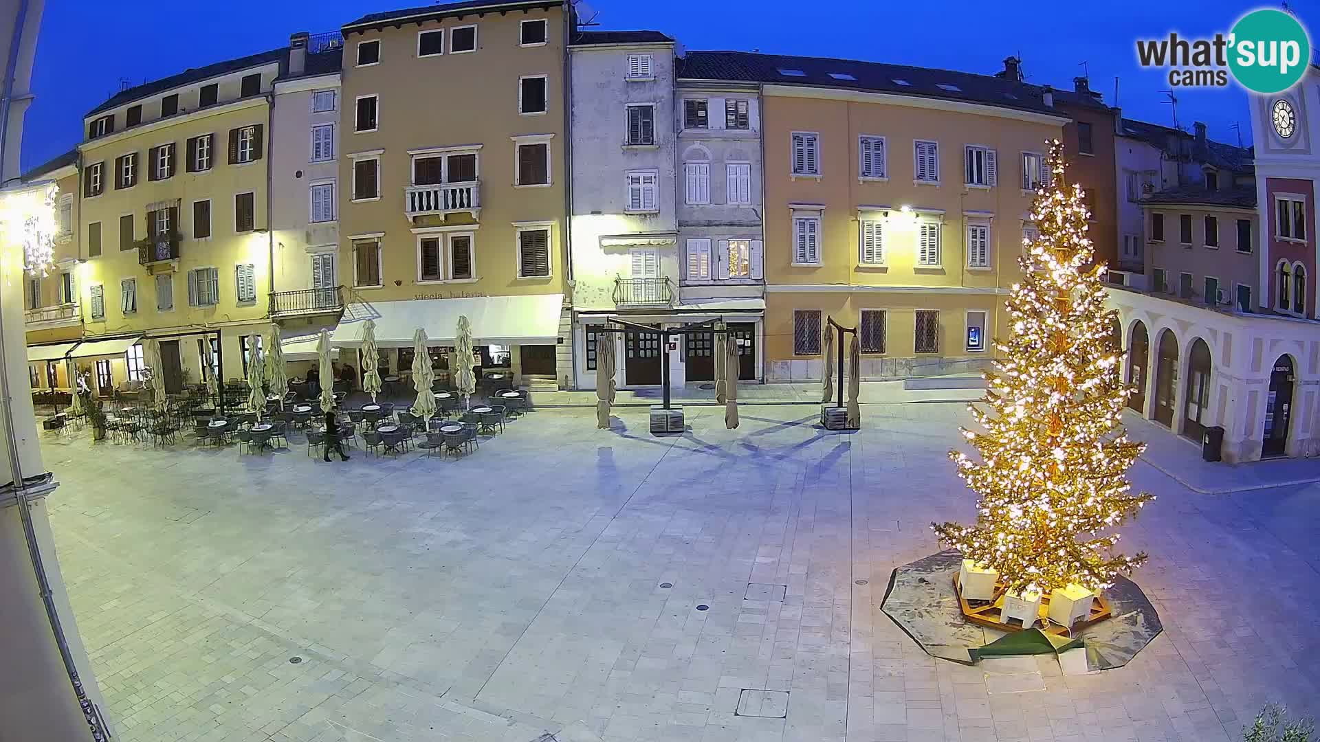 Webcam Rovinj Center – Plaza Principal