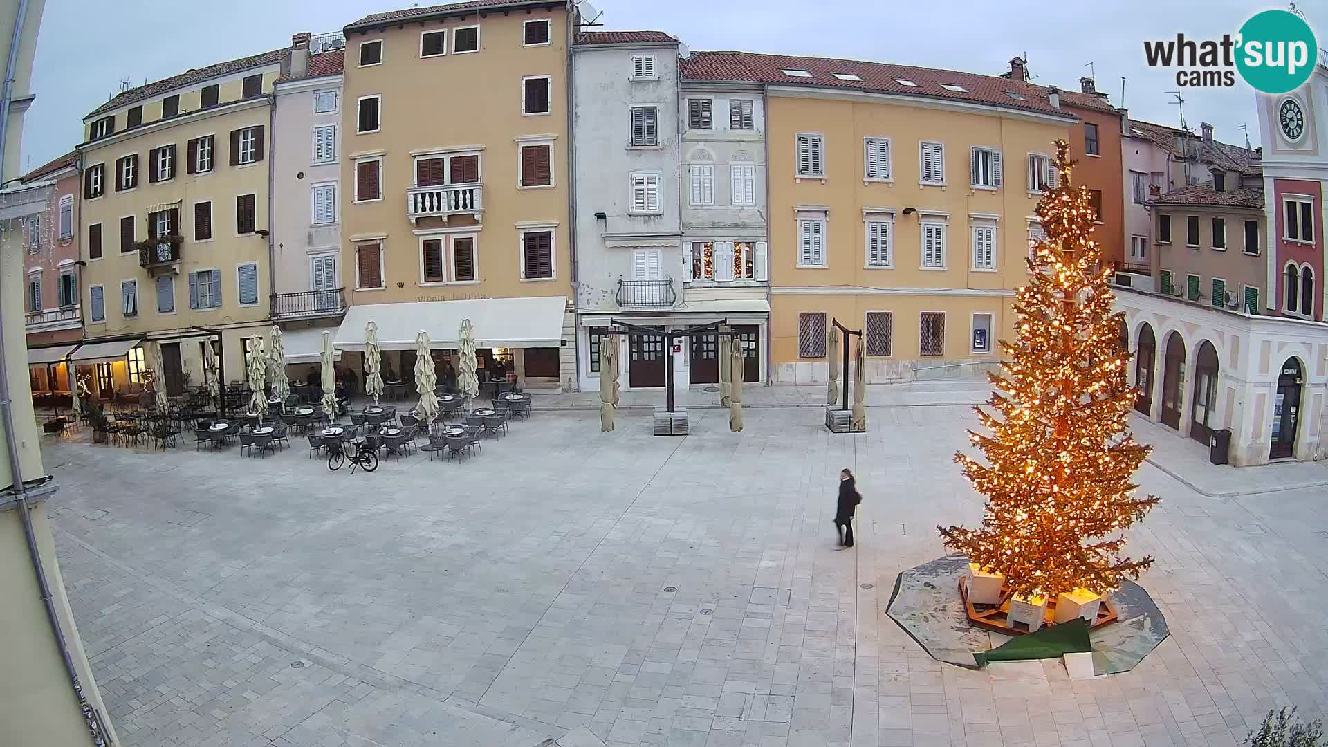 Webcam Rovinj Centar – glavni trg