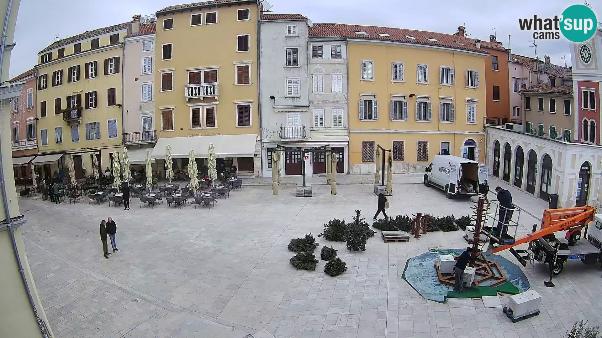 Webcam Rovinj Centar – glavni trg