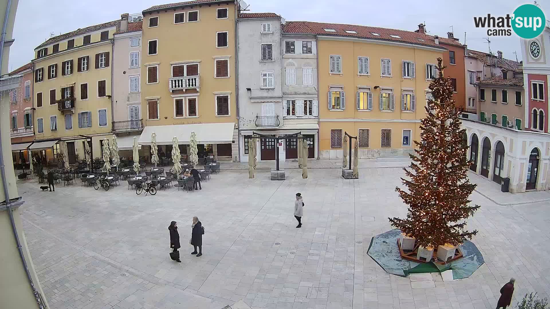 Webcam Rovinj Centar – glavni trg
