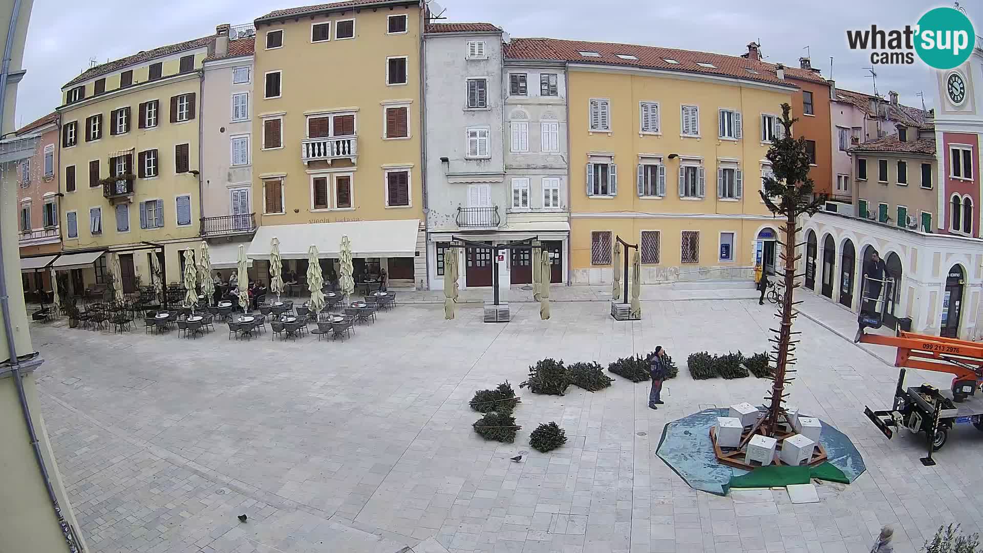 Spletna kamera Rovinj Center – Glavni trg