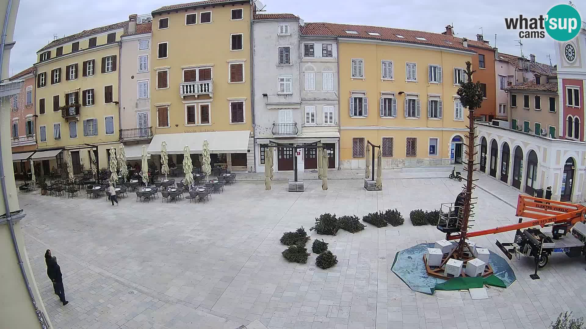 Webcam Rovinj Centar – glavni trg