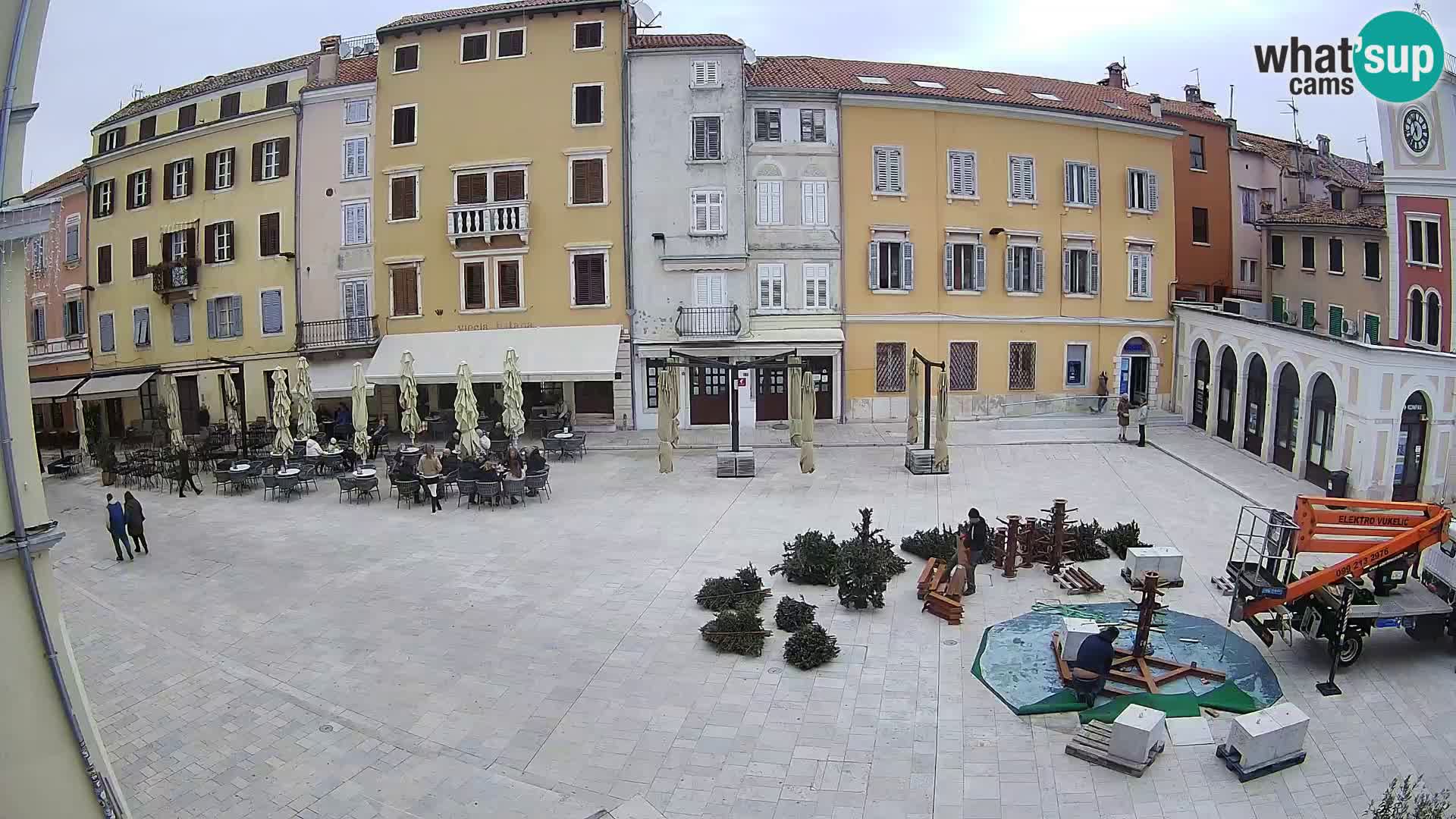 Rovinj Center Webcam – Main Square