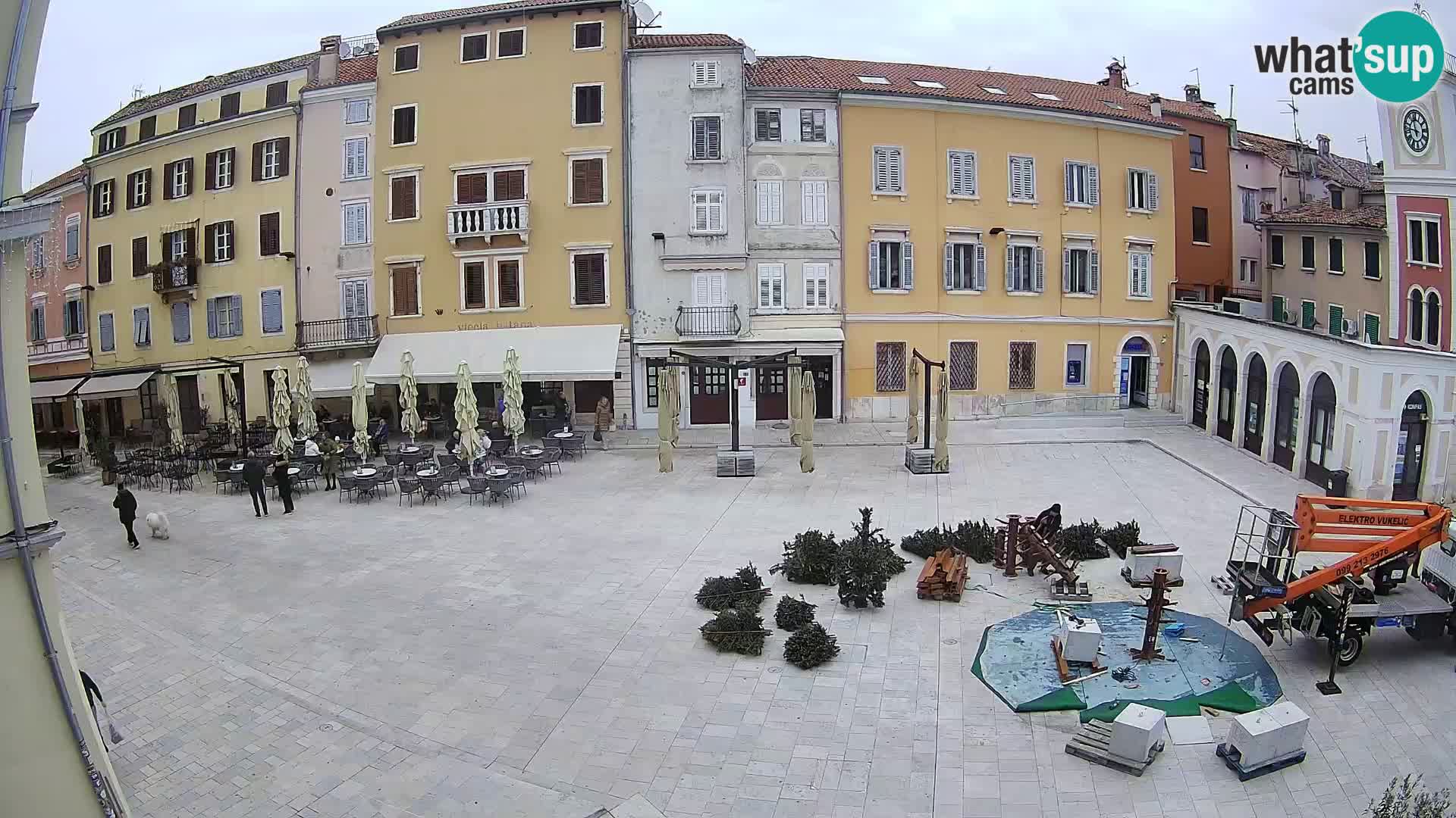 Rovinj Center Webcam – Main Square