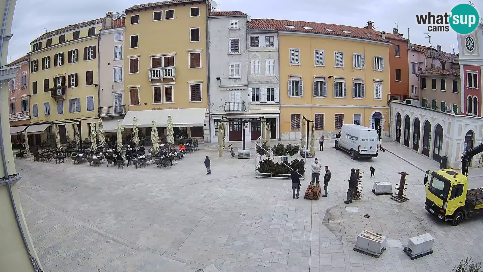 Webcam Rovinj Center – Plaza Principal