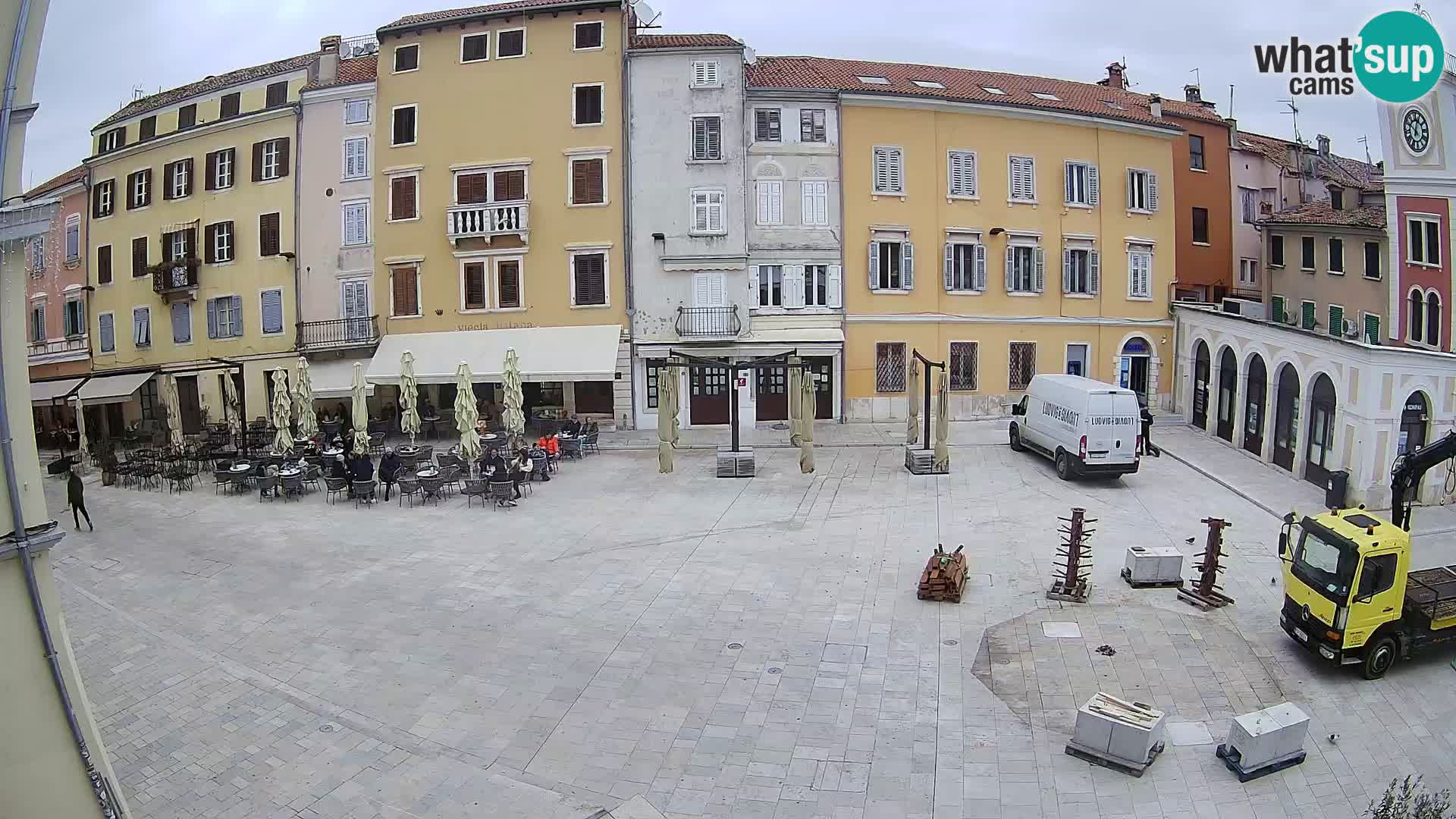 Webcam Rovinj Center – Plaza Principal