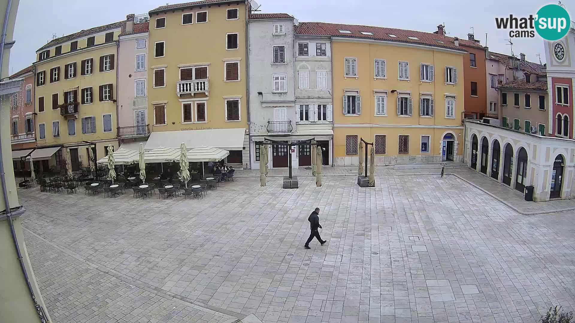 Webcam Rovinj Zentrum – Hauptplatz in Echtzeit